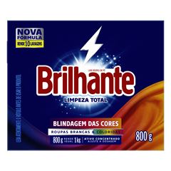 Sabao Em Po Brilhante Limpeza Total Caixa 800g