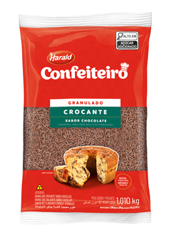 Chocolate Granulado Harald Confeiteiro Crocante 1,01kg
