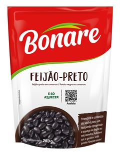 Feijao Preto Pronto Bonare Sachet 280g