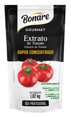 Extrato De Tomate Bonare Gourmet Sachet 1,02kg