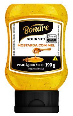 Mostarda Bonare Gourmet Mel 190g