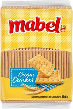 Biscoito Mabel Cream Cracker 300g