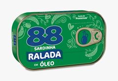 Sardinha 88 Oleo Ralada 110g