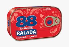 Sardinha 88 Tomate Ralada 110g