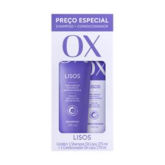 Kit Ox Lisos Shampoo 375ml + Condicionador 170ml