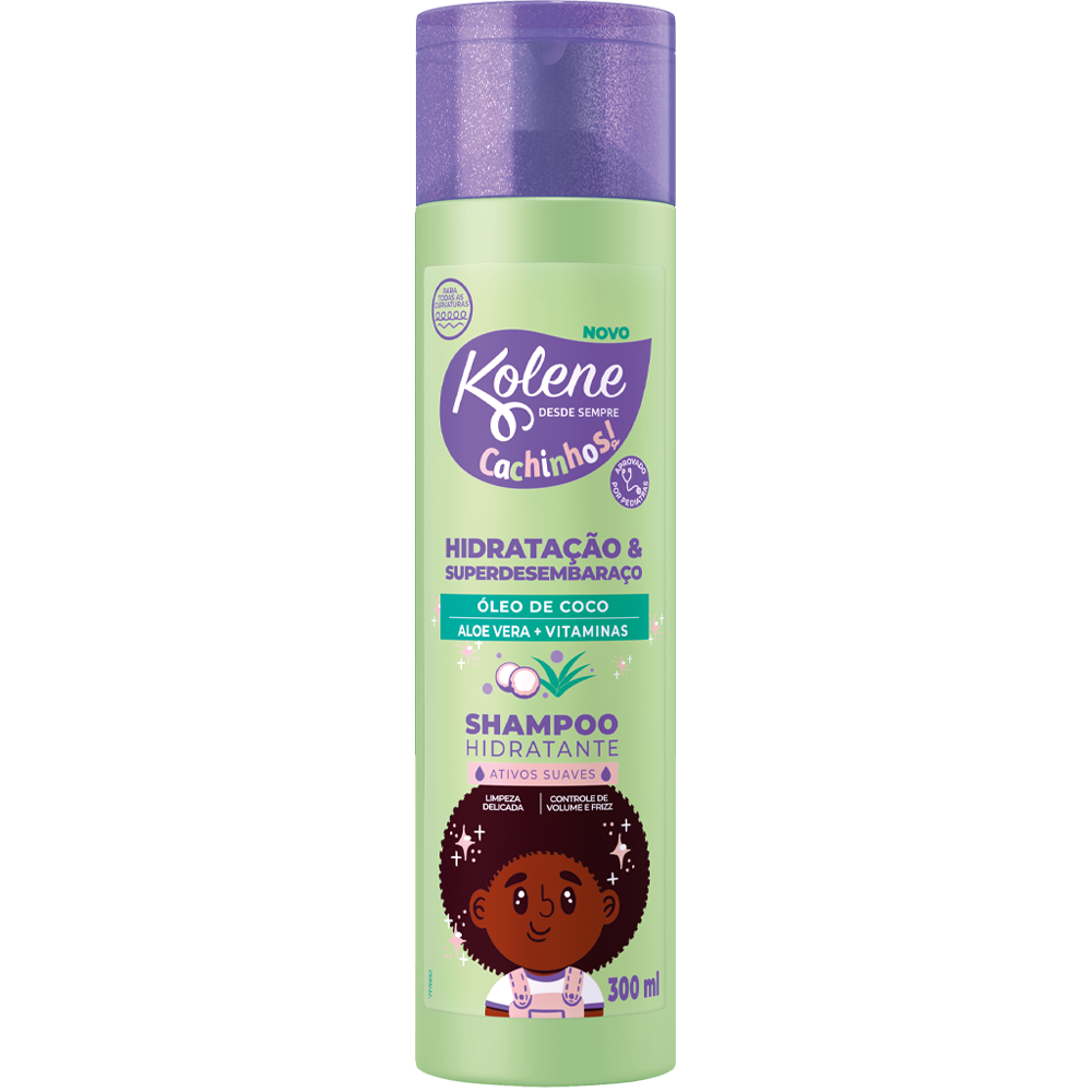 Shampoo Infantil Kolene Cachinhos 300ml