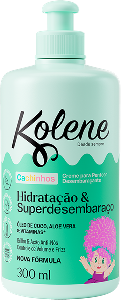 Creme De Pentear Infantil Kolene Cachinhos 300ml