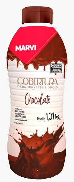Cobertura Para Sorvete Marvi Chocolate 1,01kg