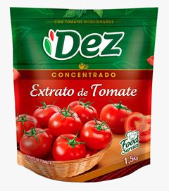 Extrato De Tomate Dez Sachet 1,5kg