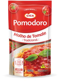 Molho De Tomate Pomodoro Tradiconal Sachet 300g