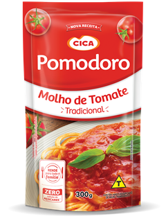 Molho De Tomate Pomodoro Tradiconal Sachet 300g