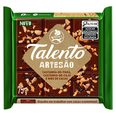 Chocolate Talento Artesao 75g Verde