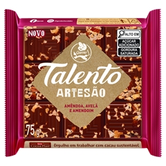 Chocolate Talento Artesao 75g Rosa