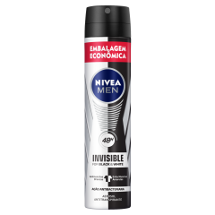 Desodorante Aerossol Nivea Men Black & White 200ml