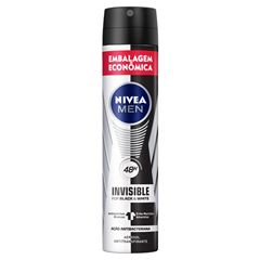Desodorante Aerossol Nivea Men Black & White 200ml
