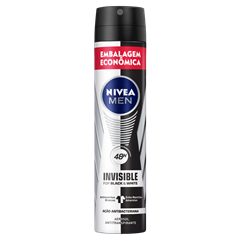 Desodorante Aerossol Nivea Men Black & White 200ml