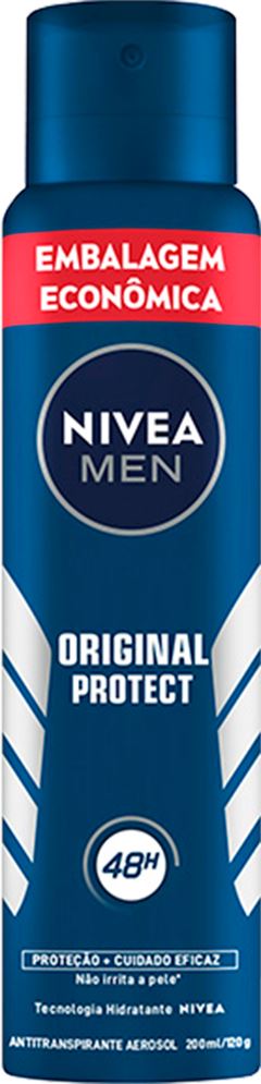 Desodorante Aerossol Nivea Men Original Protect 200ml