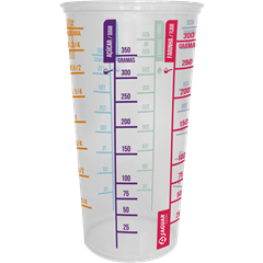 Copo Medidor Plastico Jaguar Transparente 550ml