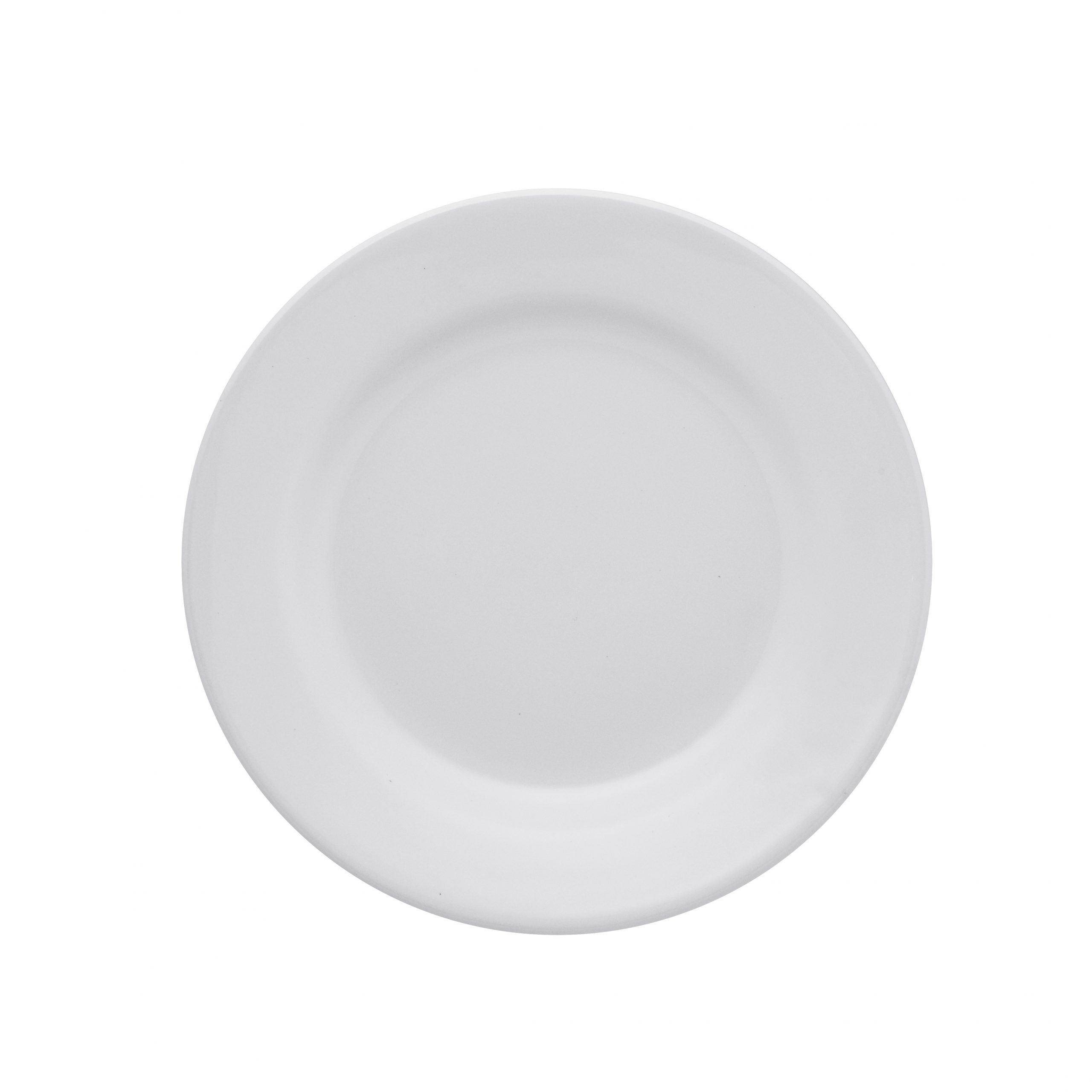 Prato Ceramica Sobremesa Oxford Plus Branco 19cm