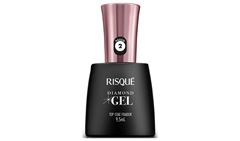 Esmalte Risque Diamond Gel Top Coat Fixador 6un
