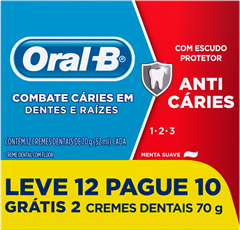 Creme Dental Oral B 123 70g Lv12 Pg10