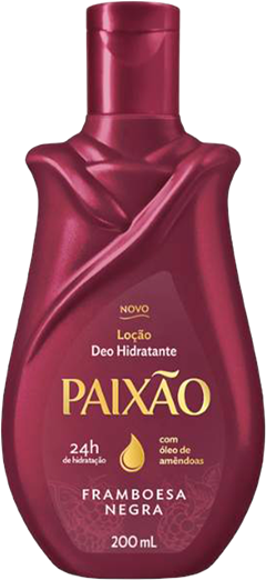 Locao Hidratante Paixao Framboesa Negra 200ml