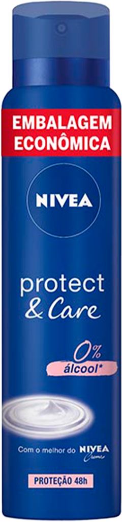 Desodorante Aerossol Nivea Feminino Protect & Care 200ml