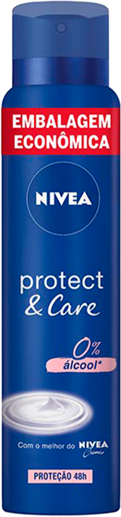 Desodorante Aerossol Nivea Feminino Protect & Care 200ml