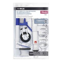 Kit Completo Mecanismo Descarga Saida Com Torre Superior