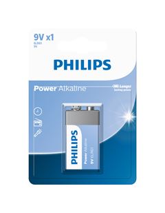 Bateria Philips Alcalina 9v 6lr61p1b Sm 1un
