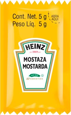 Sachet Mostarda Heinz 5g
