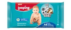 Toalha Umedecida Looping Looney Tunes 48un