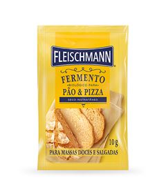 Fermento Em Po Biologico Instantaneo Fleischman 10g