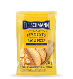 Fermento Em Po Biologico Instantaneo Fleischman 10g