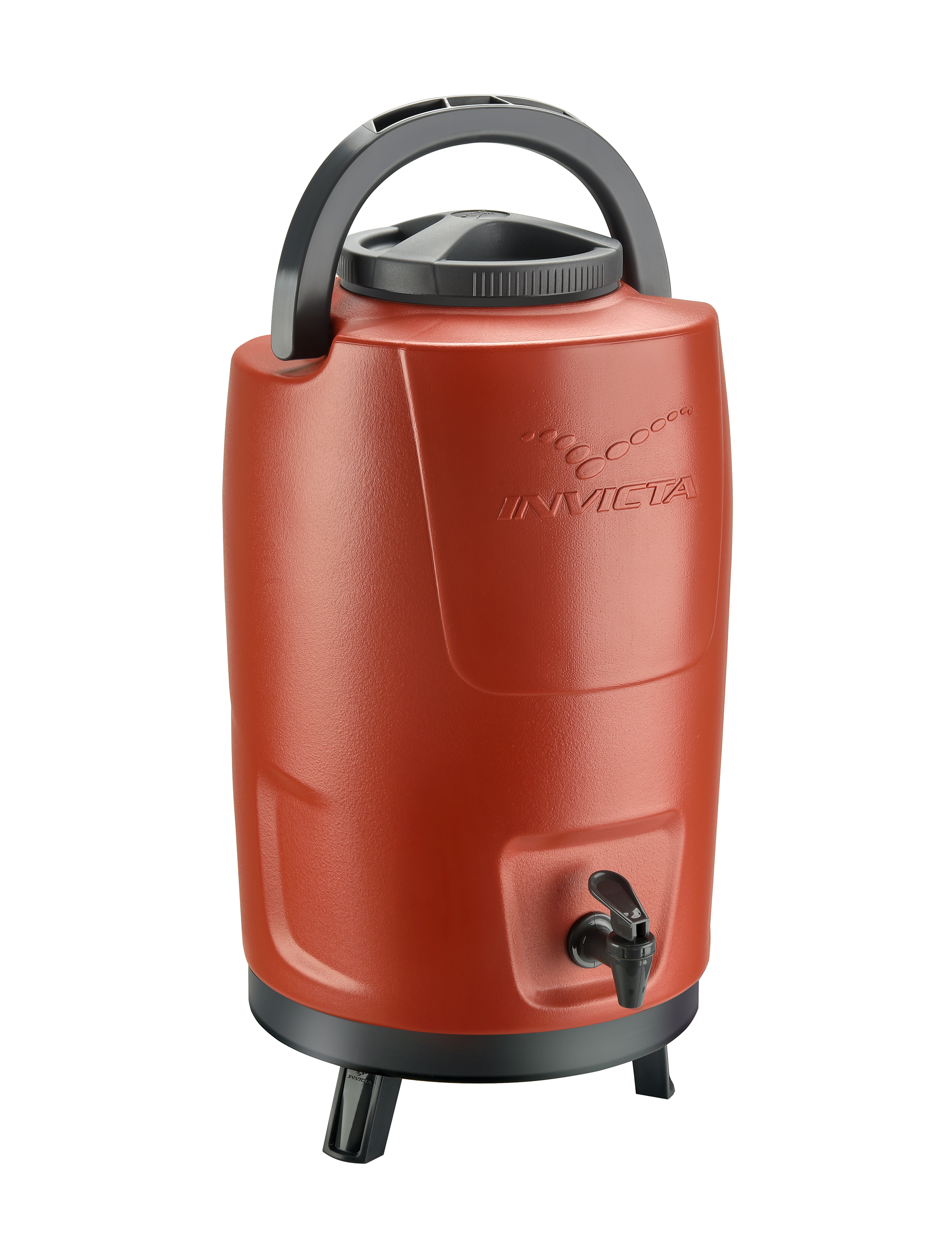 Garrafao Termico Invicta Vermelho Com Torneira 12l