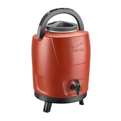 Garrafao Termico Invicta Vermelho Com Torneira 9l