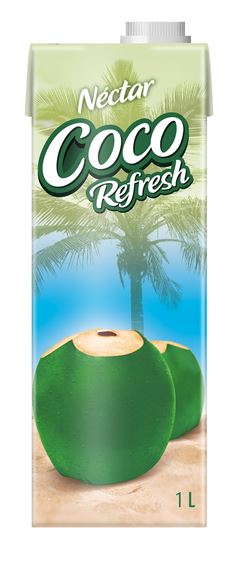 Agua De Coco Nectar Refresh Tp 1l