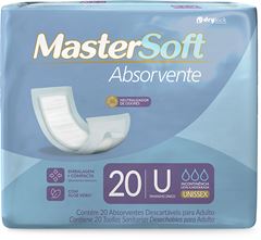 Absorvente Geriatrico Mastersoft 20un