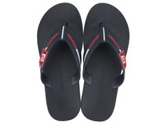 Sandalia Cartago Dublin Ii Masc Adulto Azul/Vermelho/Cinza