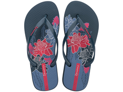 Sandalia Ipanema Orla Fem Adulto Azul/Rosa