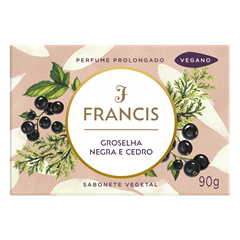 Sabonete Barra Francis Classico Preto 90gr