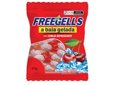Bala Freegells Cereja 475g