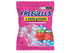 Bala Freegells Morango 475g