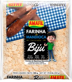 Farinha De Mandioca Amafil Biju 500g