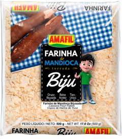 Farinha De Mandioca Amafil Biju 500g
