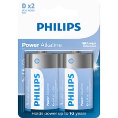 Bateria Philips Alcalina 1.5v D Lr20p2b 2un