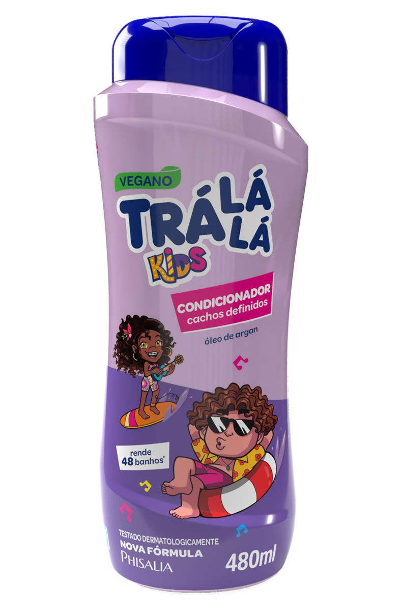 Condicionador Infantil Tra La La Cachos Definidos 480ml