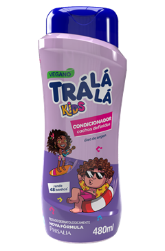 Condicionador Infantil Tra La La Cachos Definidos 480ml