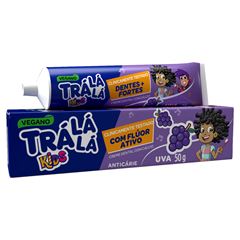 Creme Dental Infantil Tra La La Com Fluor Uva 50g