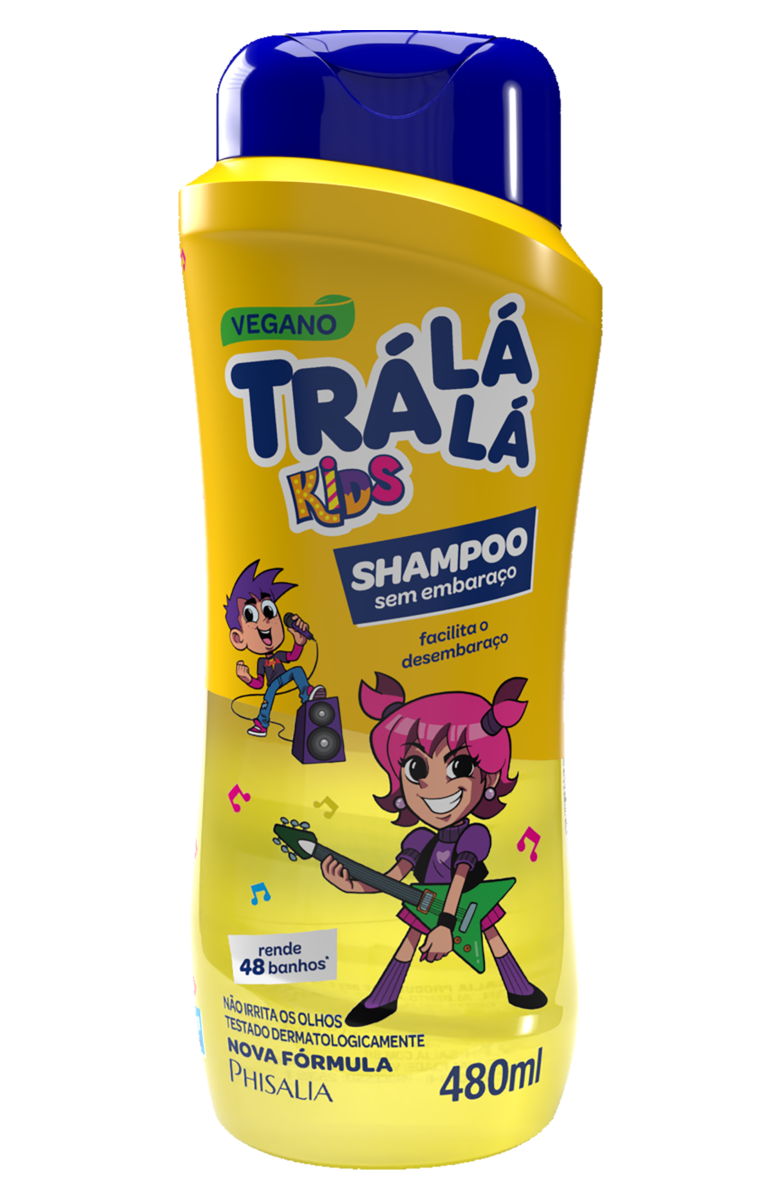 Shampoo Infantil Tra La La Sem Embaraco 480ml
